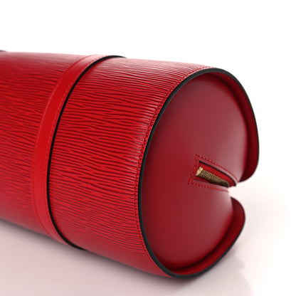 Louis Vuitton Epi Soufflot Castillan Red 9 of 9