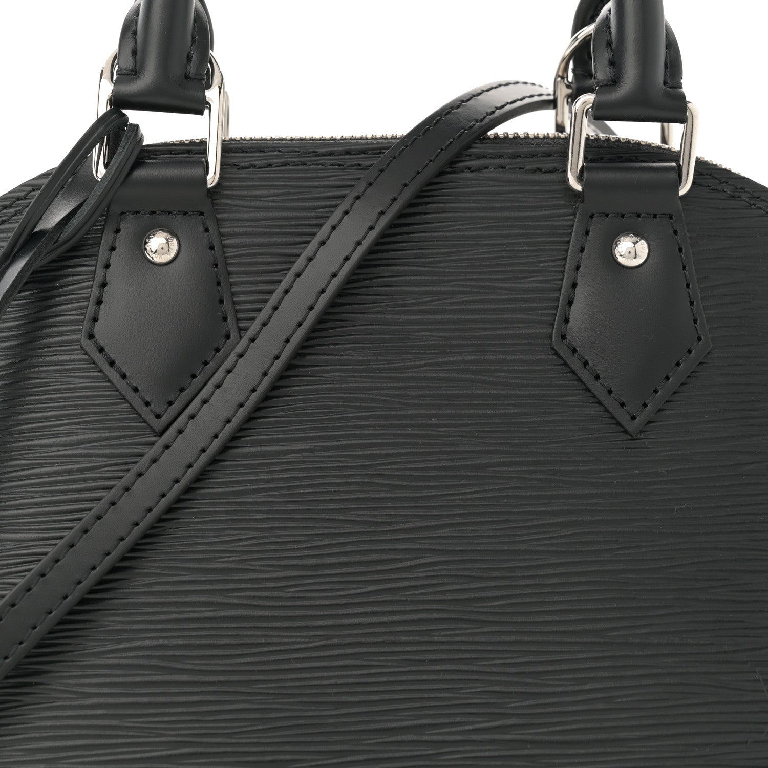 Louis Vuitton Epi Alma BB Black 7 of 9