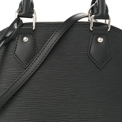 Louis Vuitton Epi Alma BB Black 7 of 9