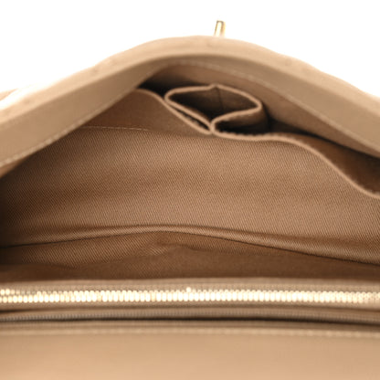 Chanel Caviar Quilted Small Coco Handle Flap Beige 5 of 13