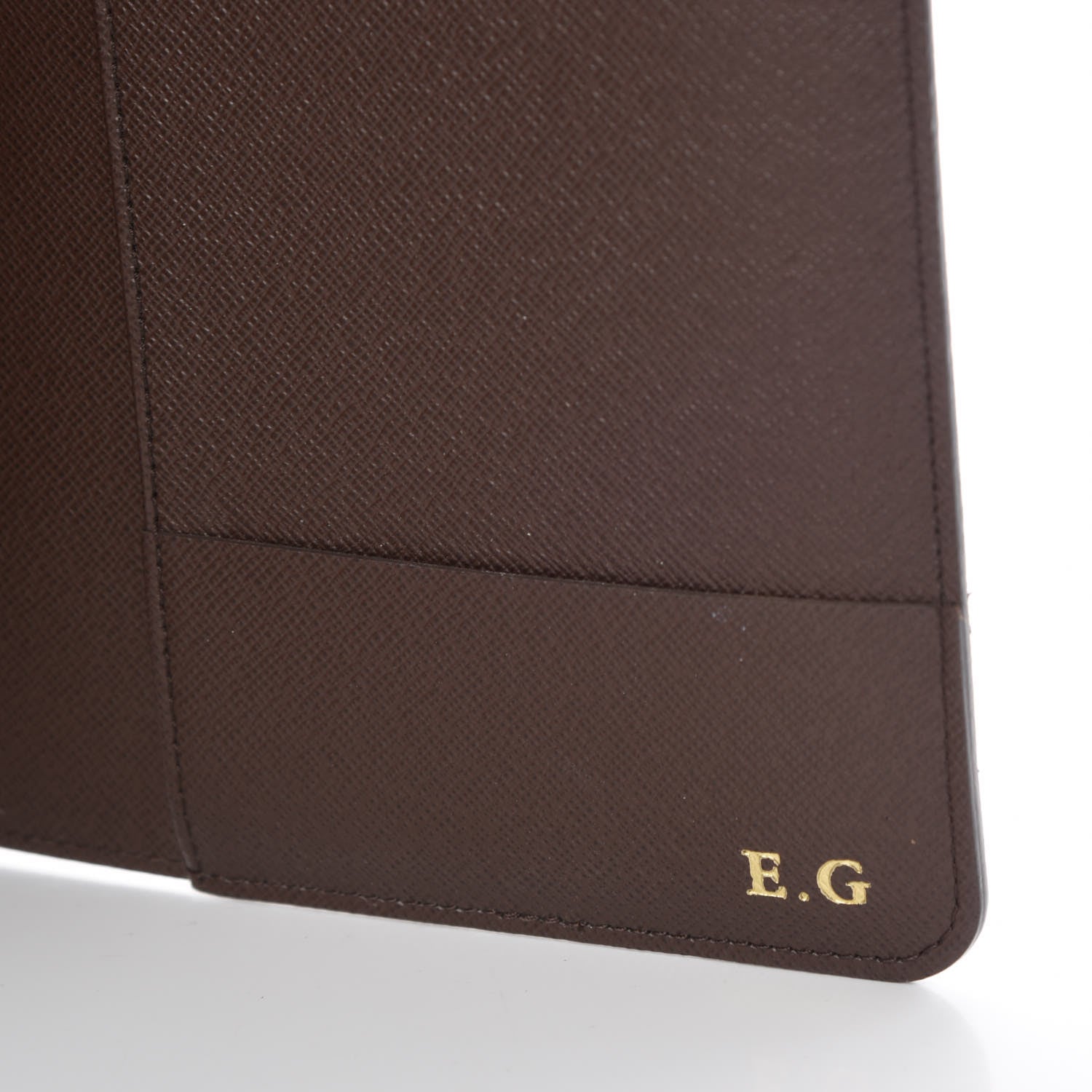Louis Vuitton Damier Ebene Desk Agenda Cover 7 of 8