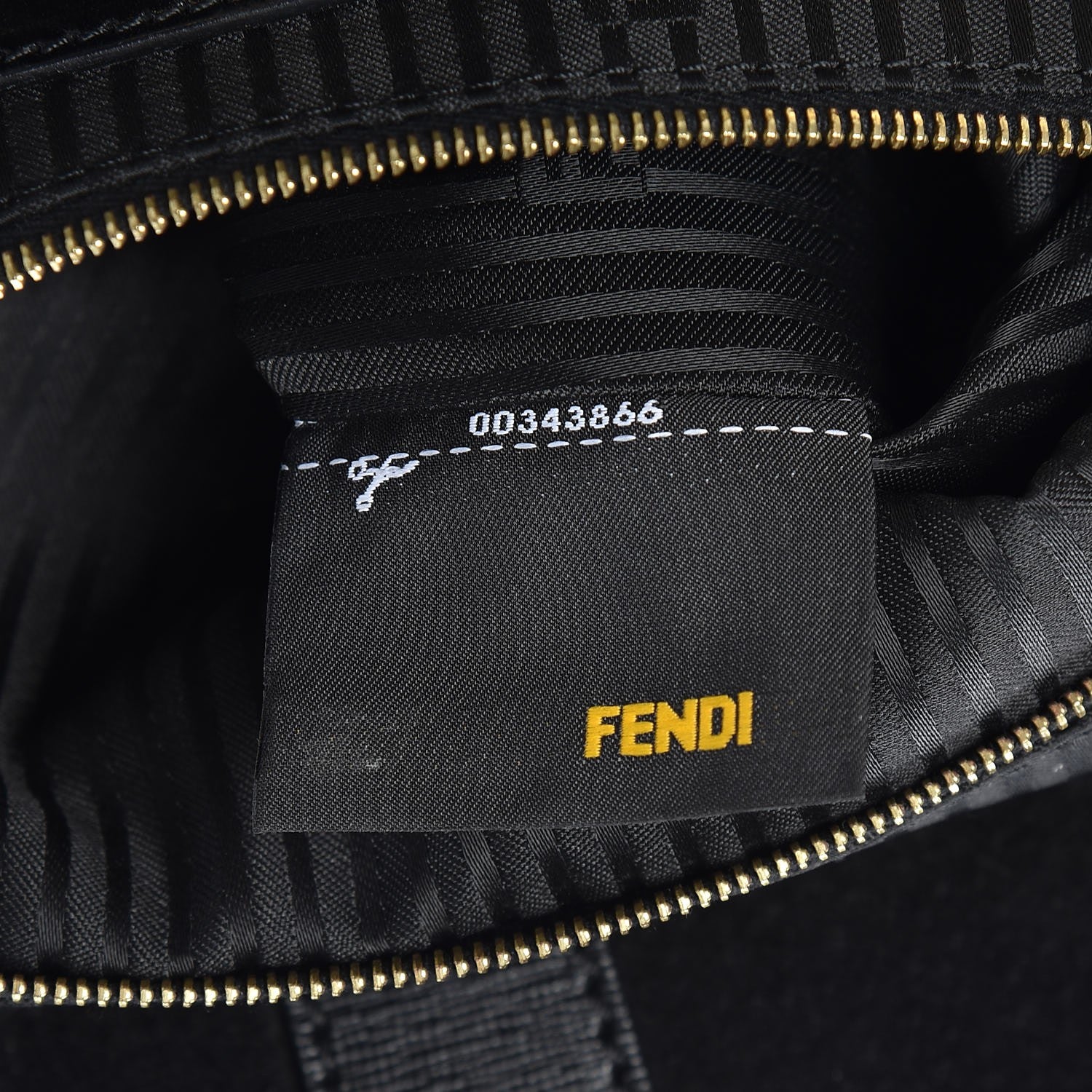 Fendi Vitello Elite Large 2Jours Tote Black 8 of 10