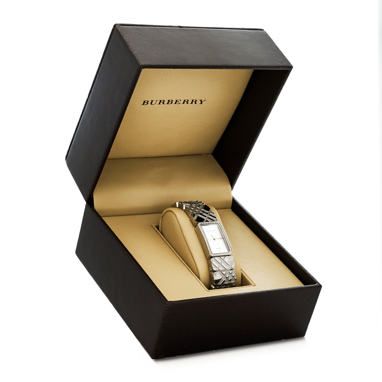 Stainless Steel Diamond Bezel 19mm Quartz Watch BU5503