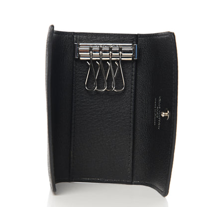 Louis Vuitton Mahina Multicles 4 Key Holder Black 4 of 6
