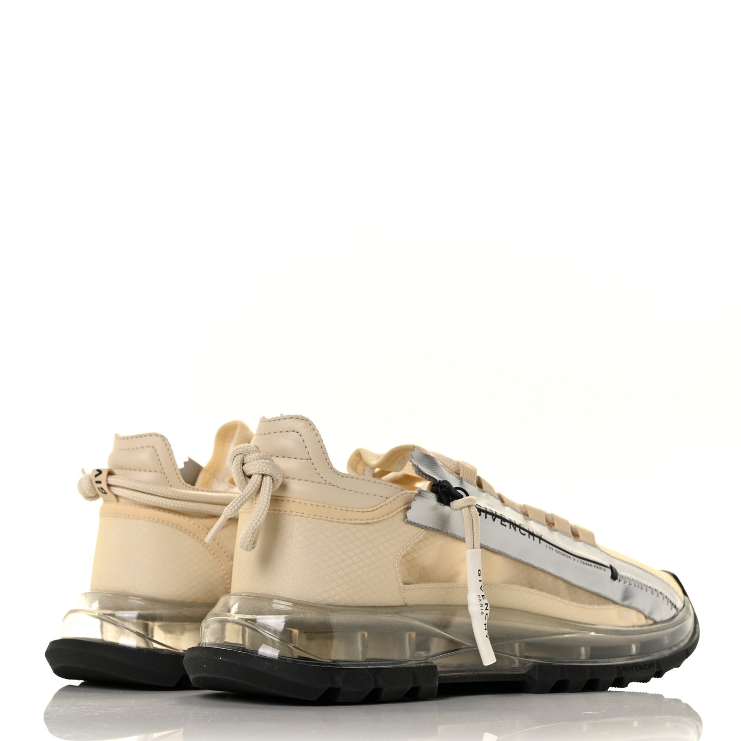 Calfskin Spectre Low Runners Sneakers 38 Off White Black