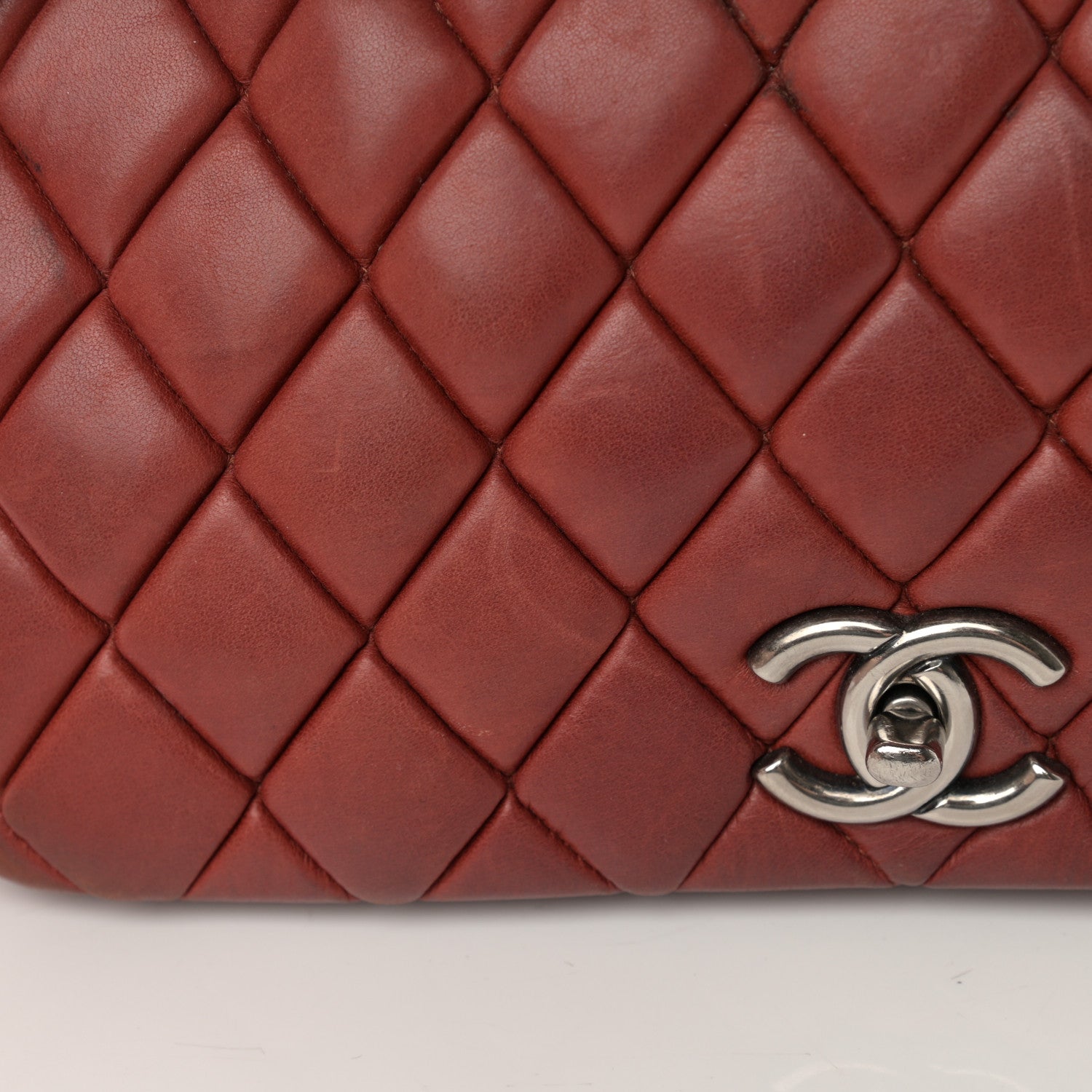 Chanel Lambskin Large New Bubble Flap Red 21 of 21