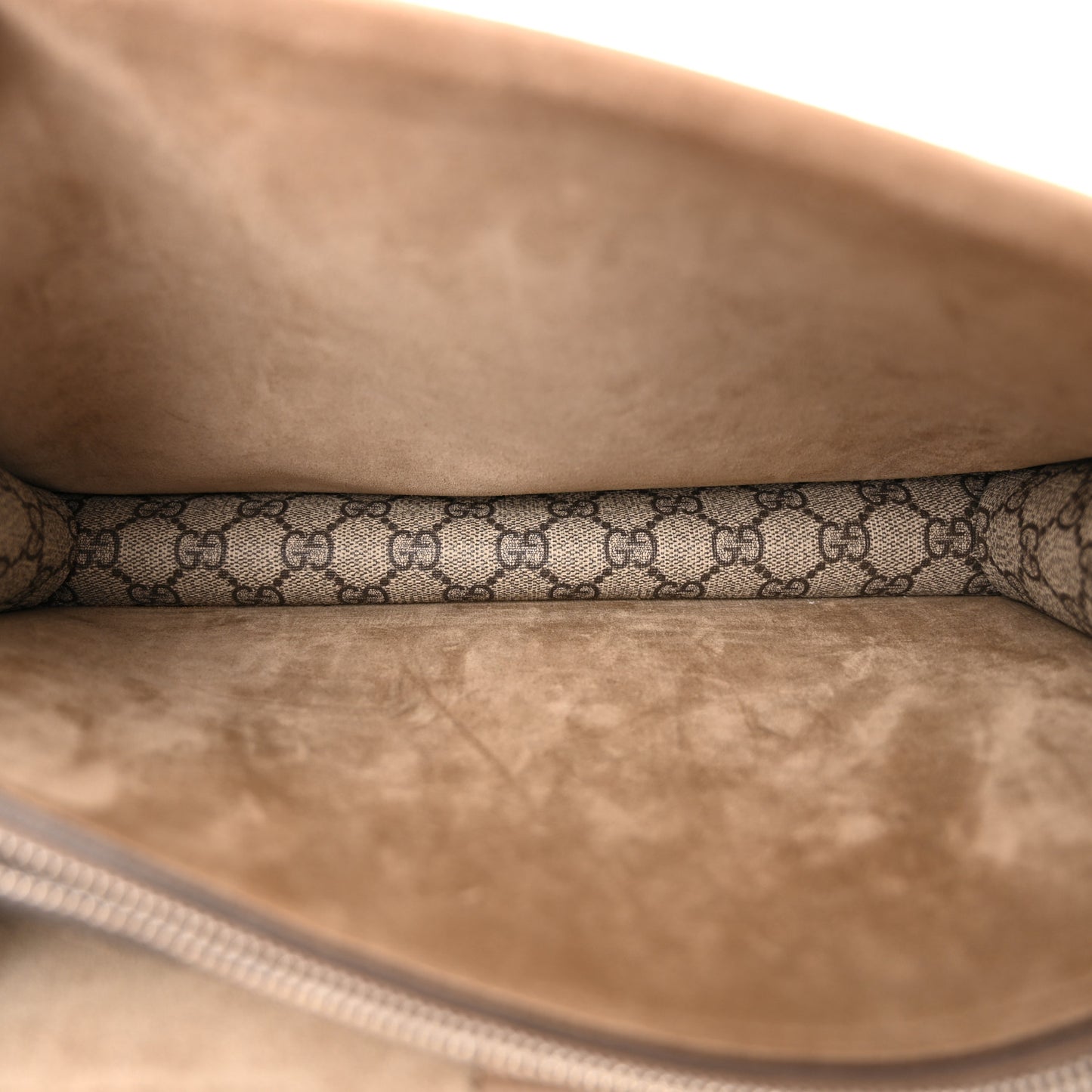 GG Supreme Monogram Medium Dionysus Shoulder Bag Taupe