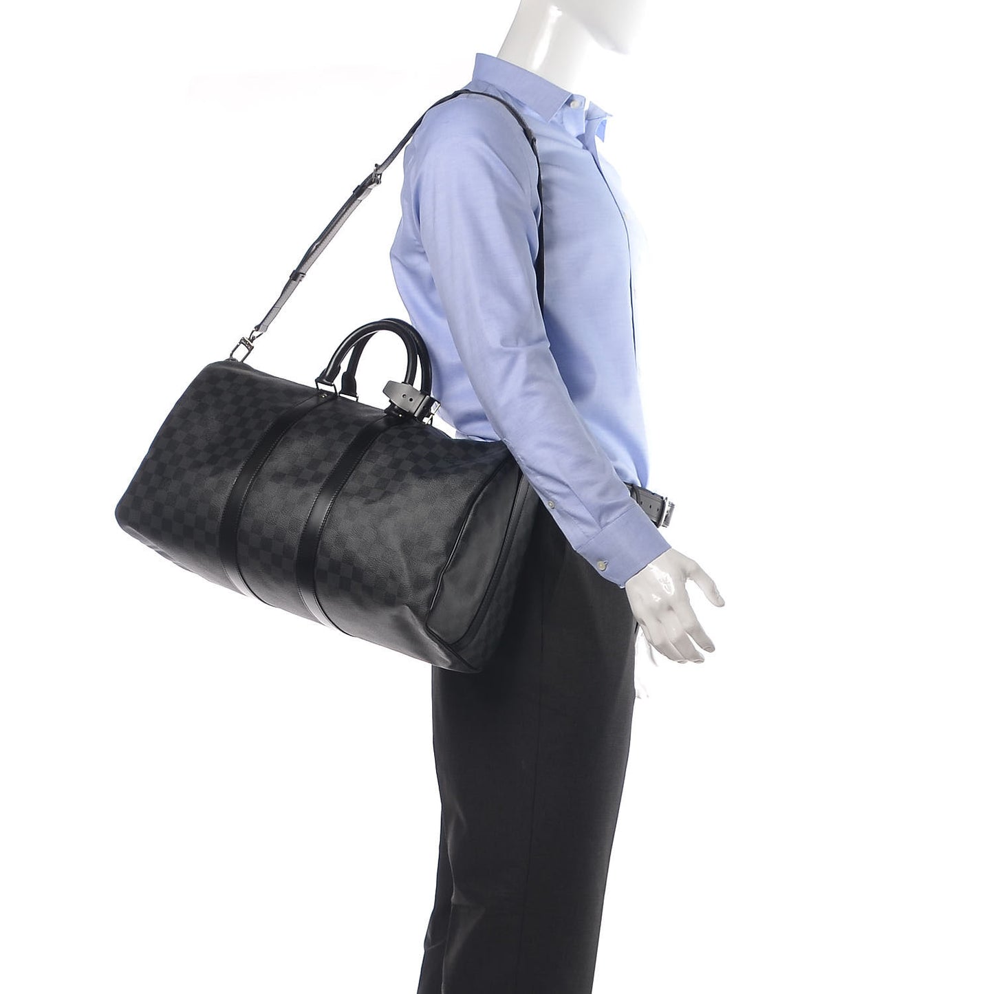 Damier Graphite Keepall Bandouliere 45