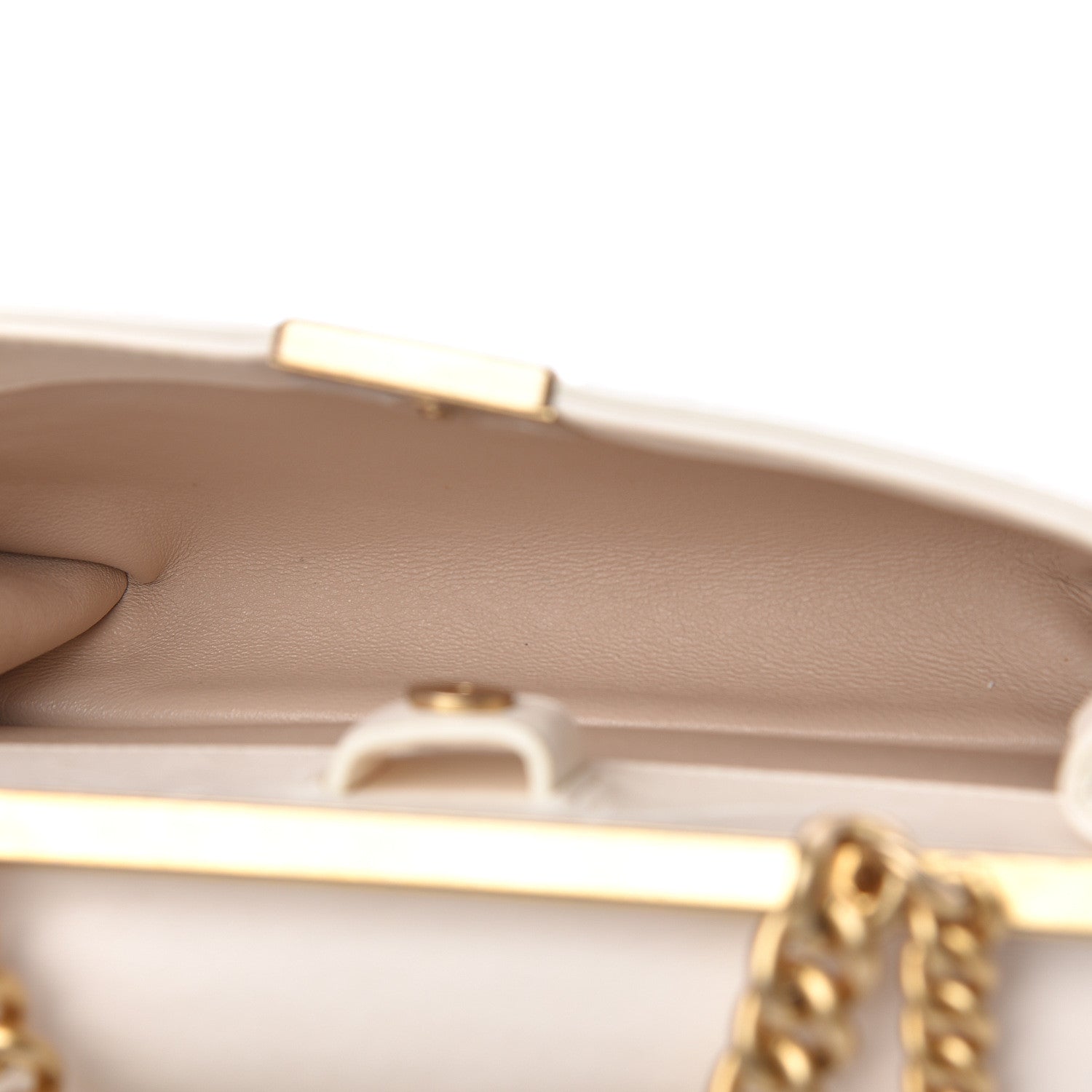 Chanel Lambskin Quilted Small Coco Lux Flap White 6 of 13
