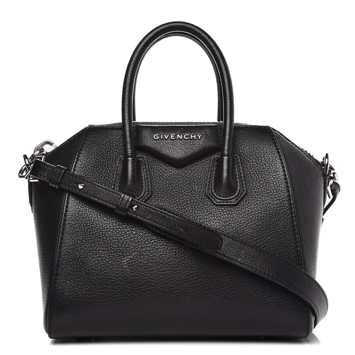 Givenchy Sugar Goatskin Mini Antigona Black 1 of 9