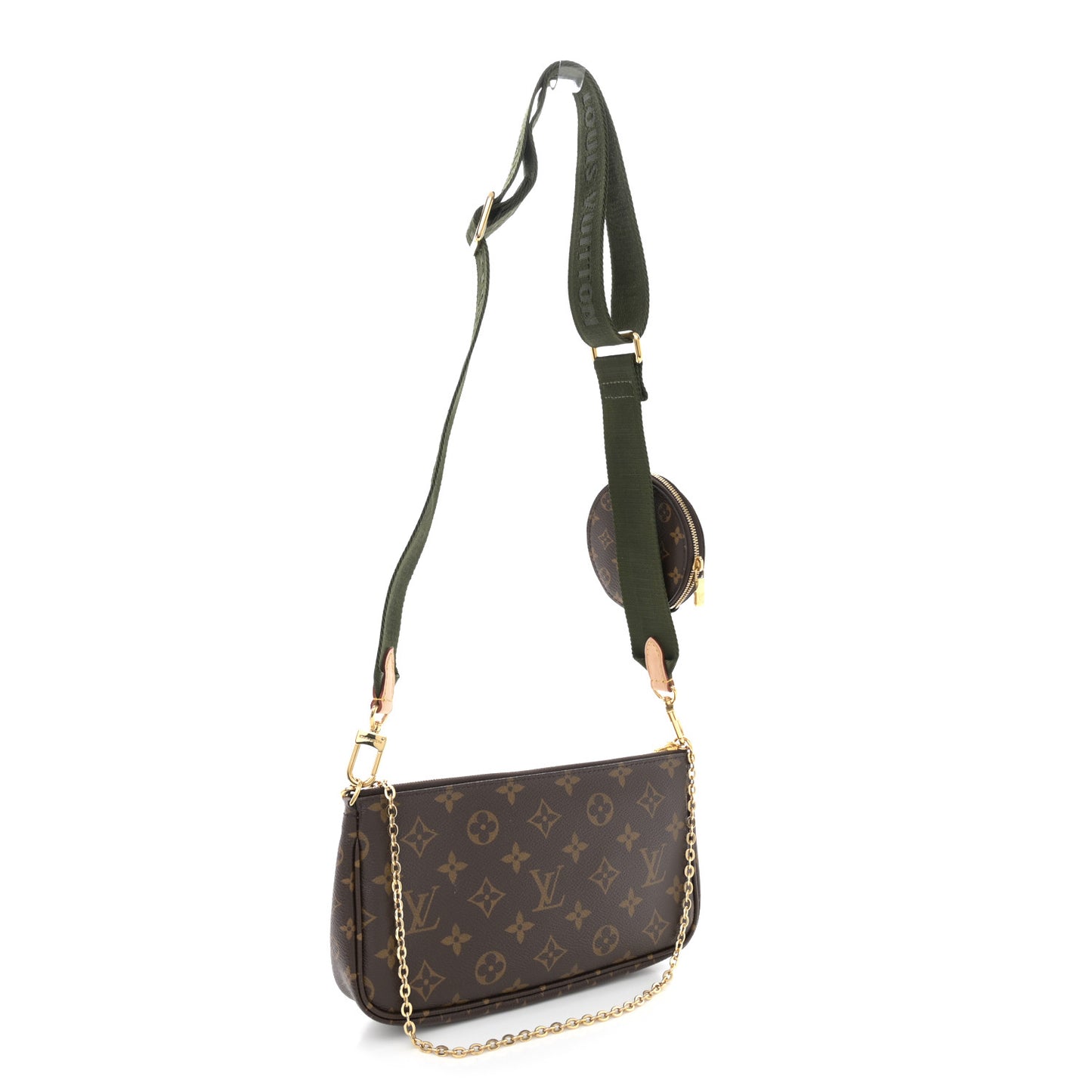 Monogram Multi Pochette Accessories Kaki