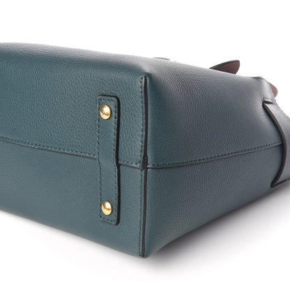 Burberry Soft Grain Calfskin Small Belt Bag Dark Cyan 9 of 10