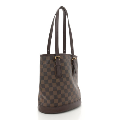 Louis Vuitton Damier Ebene Marais Bucket 23 3 of 12