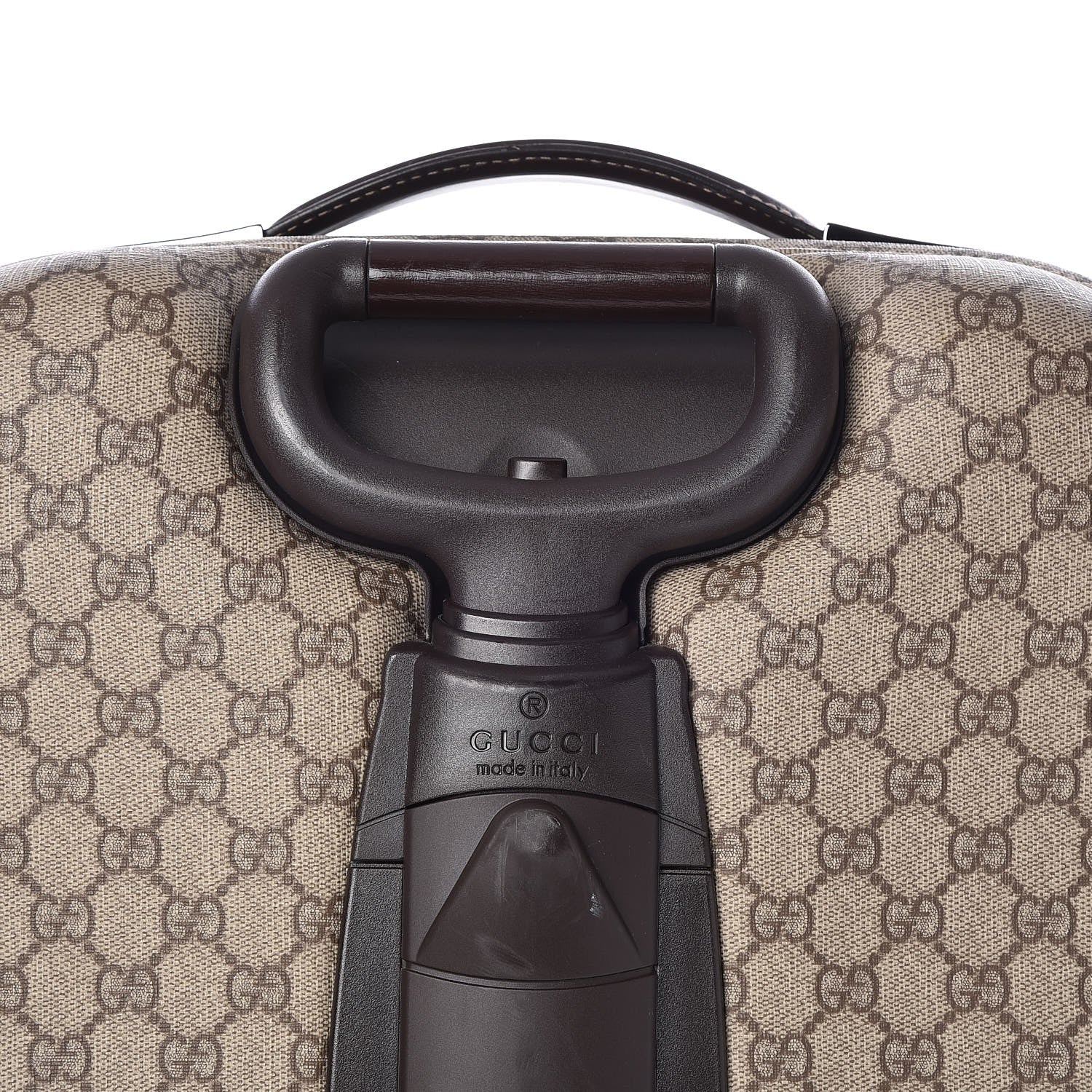 Gucci GG Plus Monogram Small Interlocking G Trolley Brown 7 of 13