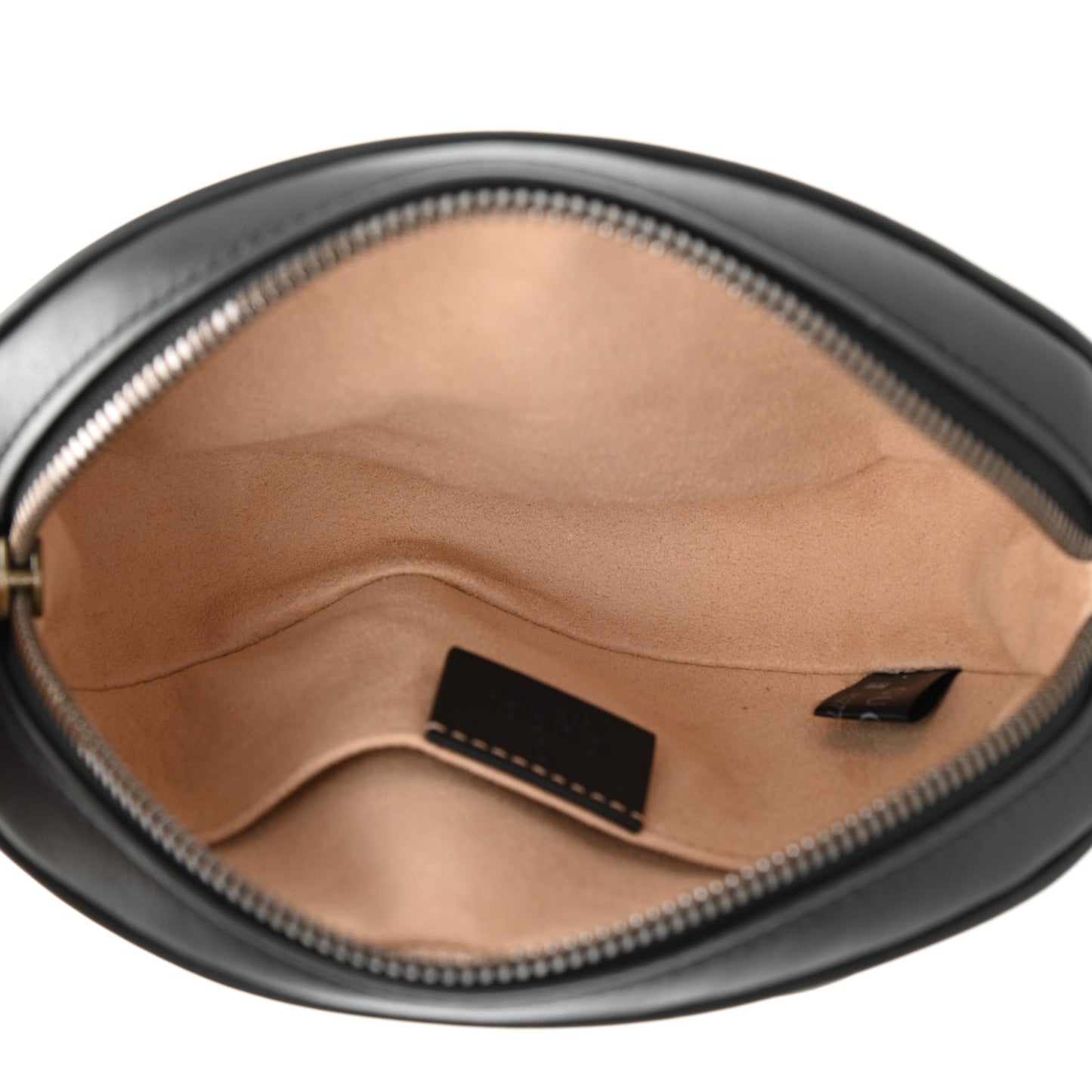 Calfskin Matelasse GG Marmont Belt Bag 85 34 Black