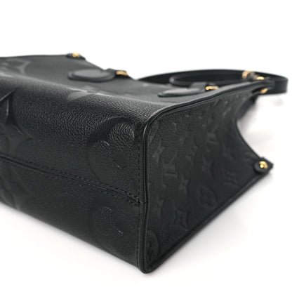 Louis Vuitton Empreinte Monogram Giant Onthego PM Black 9 of 10