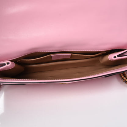 Gucci Nappa Pearl Studded Mini Queen Margaret Broadway Shoulder Bag Sugar Pink 5 of 13