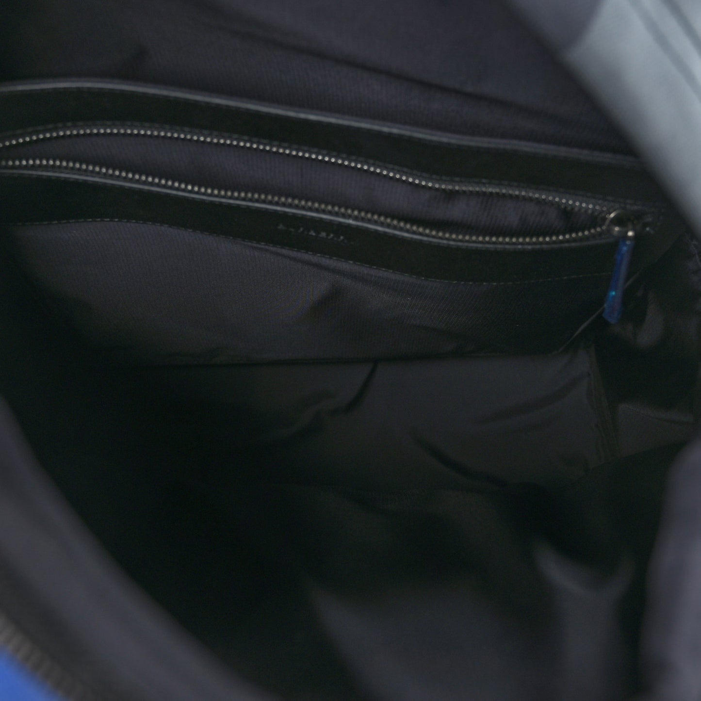 Canvas Check Backpack Oceanic Blue