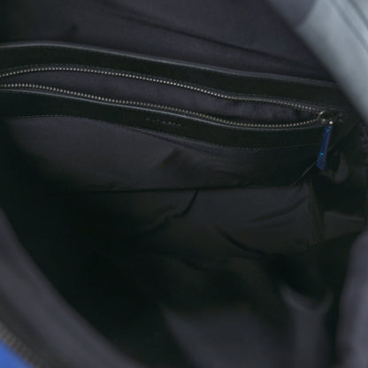 Burberry Canvas Check Backpack Oceanic Blue 5 of 8