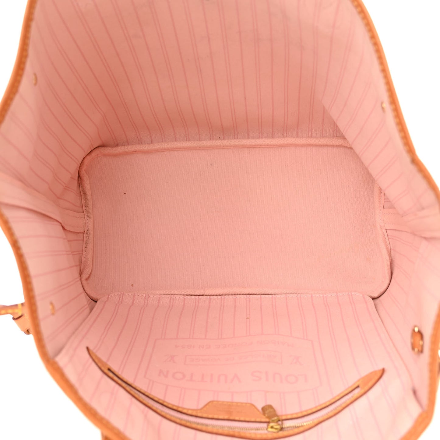 Damier Azur Neo Neverfull MM Rose Ballerine