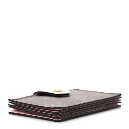 Louis Vuitton Monogram Gusset Card Holder Rose Ballerine 4 of 7