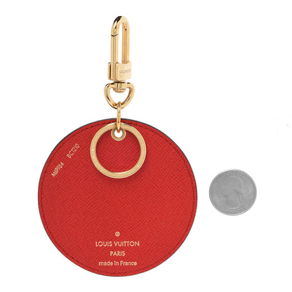 Louis Vuitton Monogram 2020 Christmas Animation Bumper Cars Bag Charm Key Ring Coquelicot 2 of 4