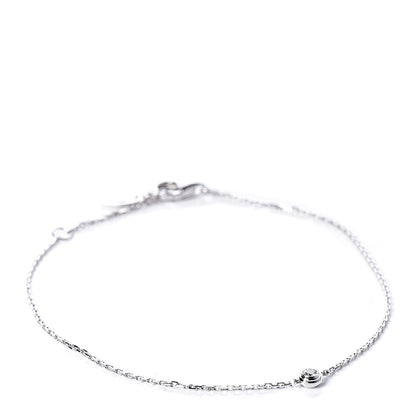 Cartier 18K White Gold Diamond XS D'Amour Bracelet 1 of 7