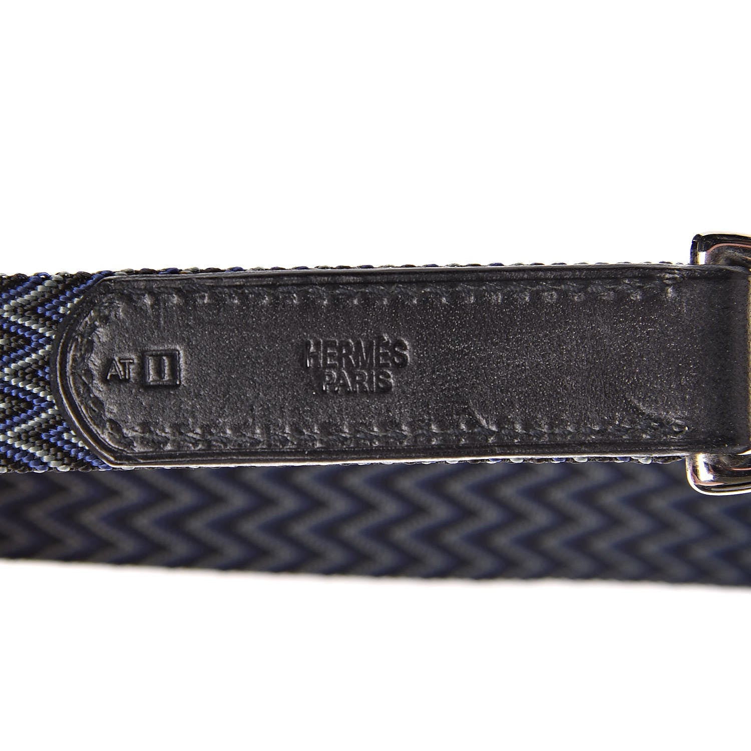 Hermes Toile Vache Hunter Dog Leash Black 5 of 5