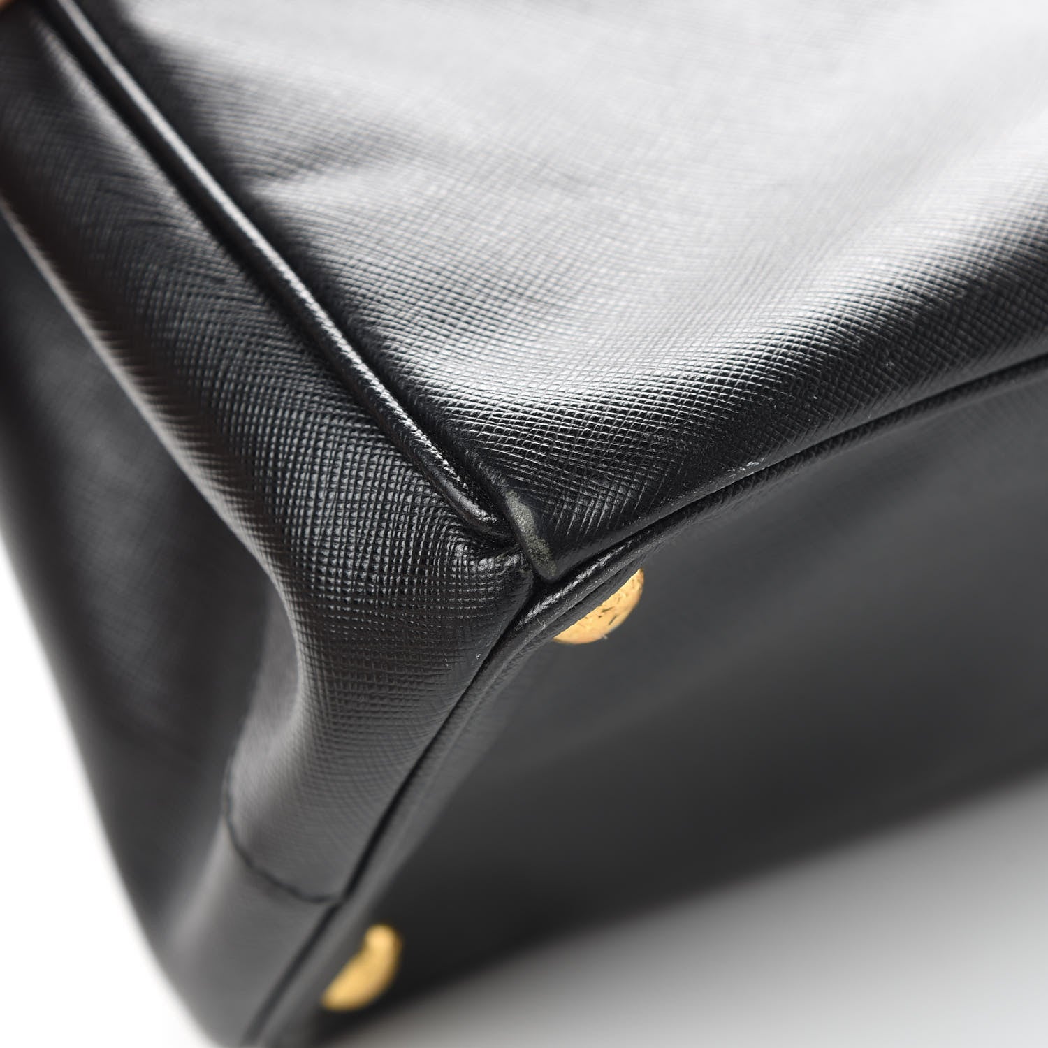 Prada Saffiano Medium Galleria Double Zip Tote Black 12 of 17