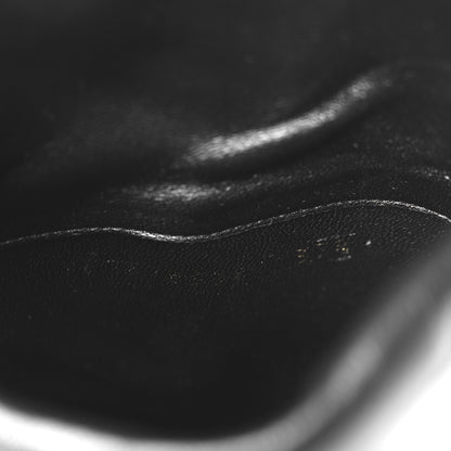 Saint Laurent Calfskin Niki 85 Wedge Booties 37.5 Black 9 of 10