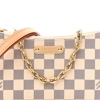 Louis Vuitton Damier Azur Liv Pochette 8 of 10