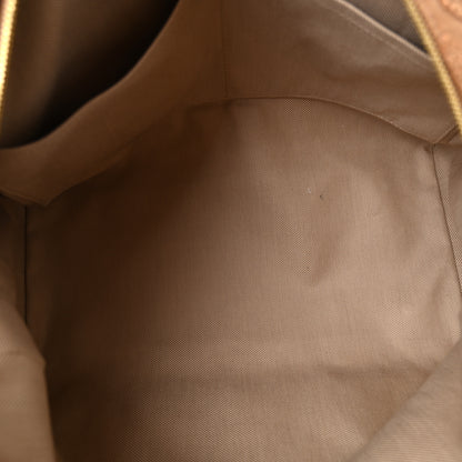 Louis Vuitton Denim Monogram Stone Speedy Bandouliere 35 Caramel 4 of 9