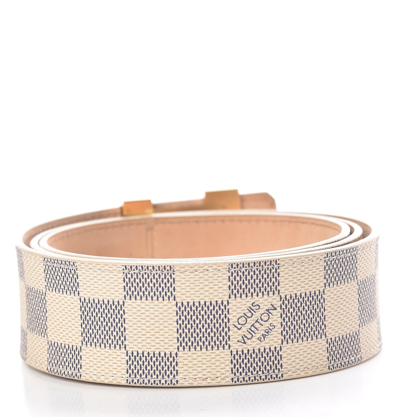 Damier Azur 40mm LV Initiales Belt 95 38