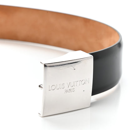 Louis Vuitton Calfskin Ceinture Belt 80 32 Black 10 of 10