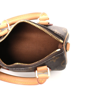 Louis Vuitton Monogram Nano Speedy Bandouliere 5 of 10