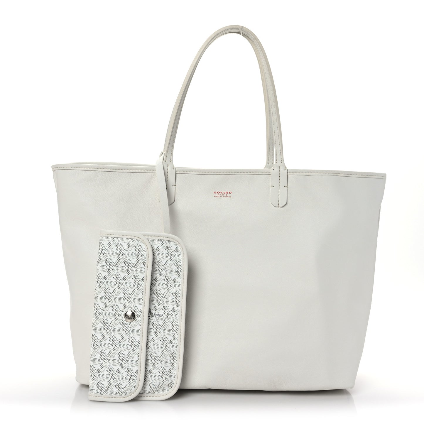 Goyardine Reversible Anjou PM White