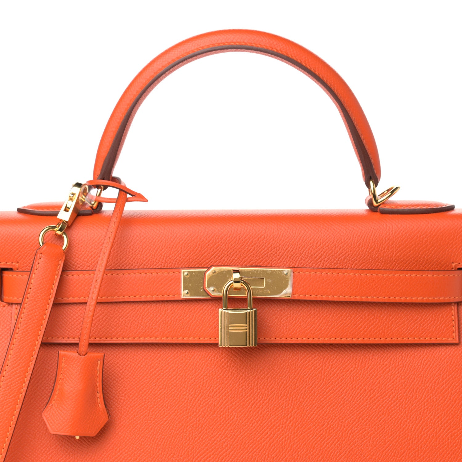 Hermes Epsom Kelly Sellier 32 Feu 7 of 10