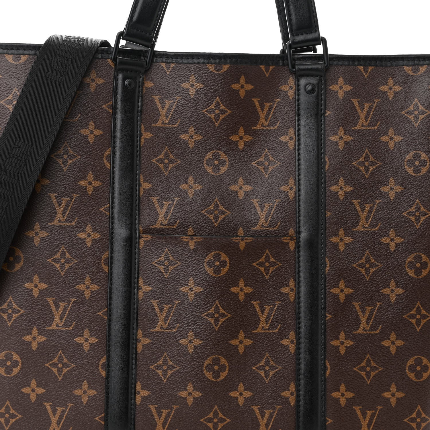 Louis Vuitton Monogram Macassar Weekend Tote PM 7 of 10