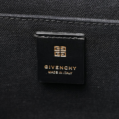 Givenchy Canvas Jacquard 4G Medium Chain Tote Black 5 of 9