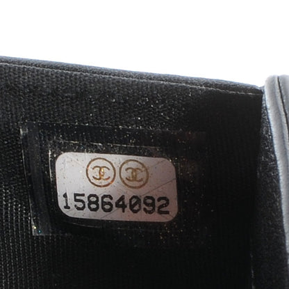 Chanel Caviar CC French Wallet Black 10 of 10