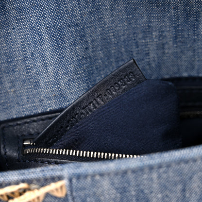 Fendi Denim F is Fendi Multi Waves Baguette Blue 7 of 9