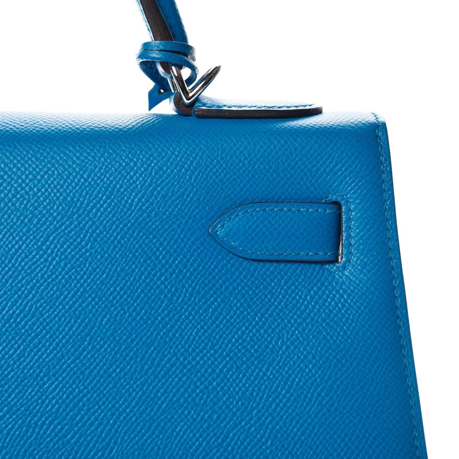 Hermes Epsom Kelly Sellier 32 Bleu Zanzibar 16 of 36
