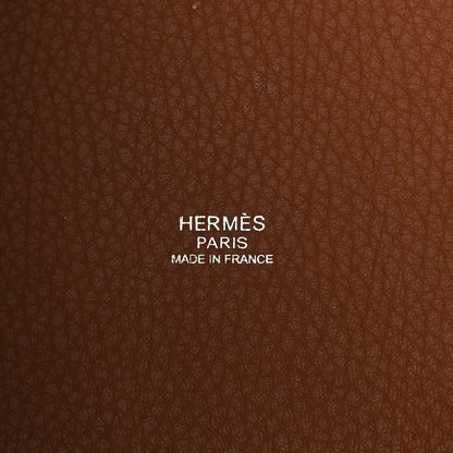 Hermes Taurillon Clemence Picotin Lock 18 PM Gold 6 of 10