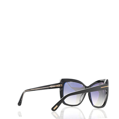Tom Ford Irina Sunglasses TF390 Black 4 of 9