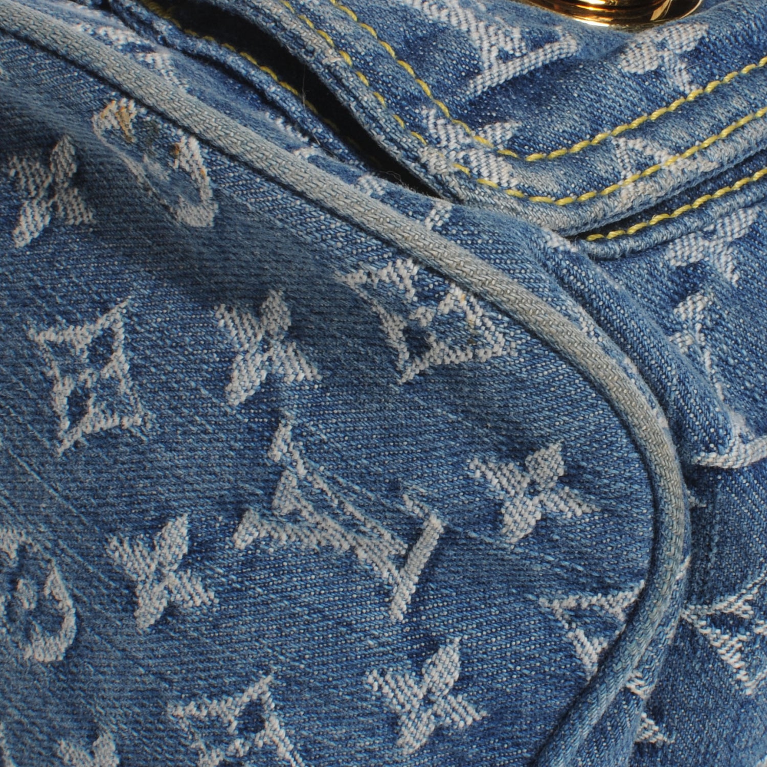 Louis Vuitton Monogram Denim Neo Speedy Blue 6 of 9