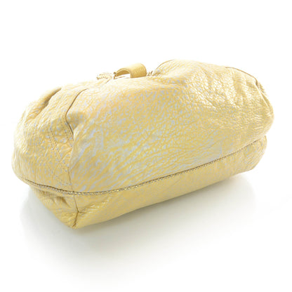 Fendi Nappa Nuvolata Bimetal Spy Oro Argento 4 of 8