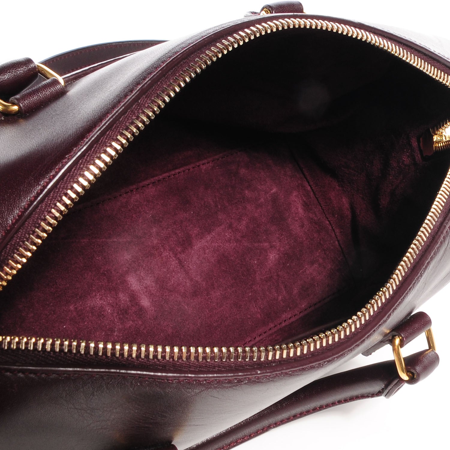 Saint Laurent Calfskin Classic Baby Duffle Wine 6 of 10
