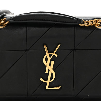 Saint Laurent Lambskin Patchwork Monogram Small Jamie Black 8 of 10