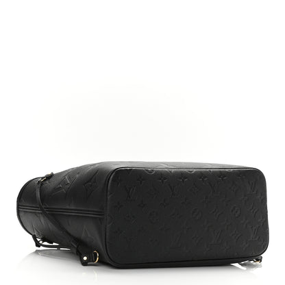 Louis Vuitton Empreinte Monogram Giant Neverfull MM Black 5 of 10