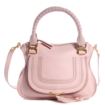 Chloe Calfskin Medium Marcie Satchel Nude Pink 1 of 10